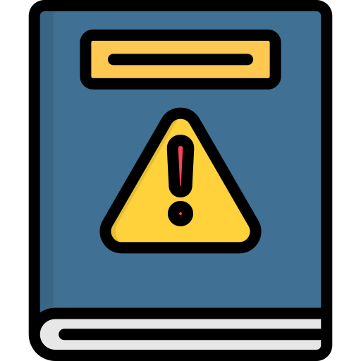 icone d'incident et d'alerte'